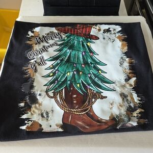 Country Christmas Tree Short Sleeve Tee